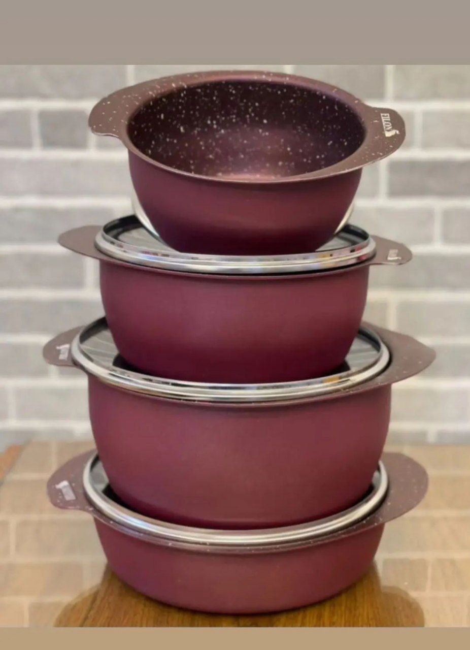 سرویس قابلمه ۸ پارچه گرانیتی