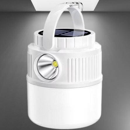 لامپ شارژی ۲ لامپه چراغ قوه دار