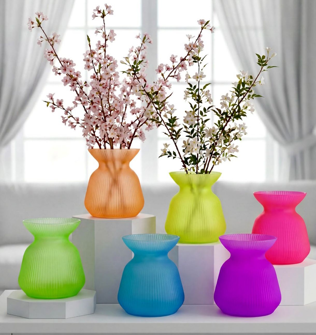 گلدان شیشه ای