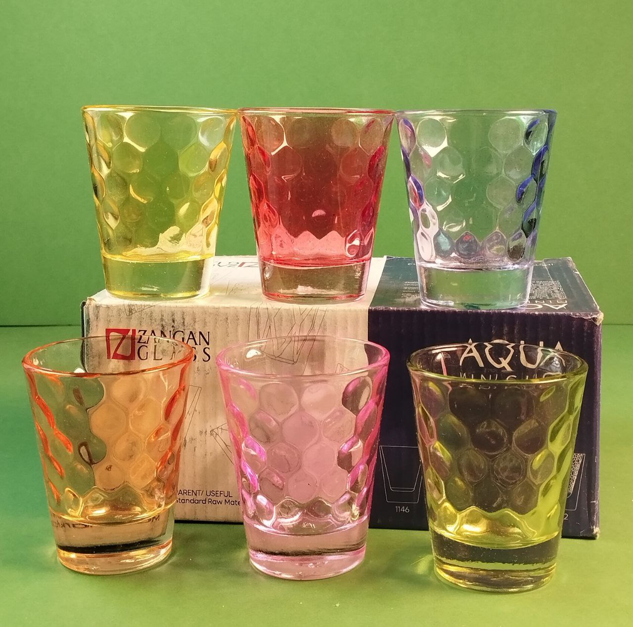 شات رنگی ۶ عددی