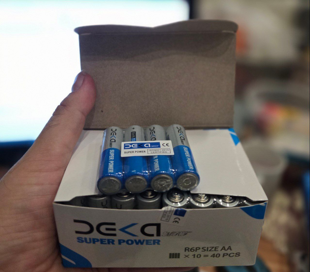 باتری ۴ عددی دکا