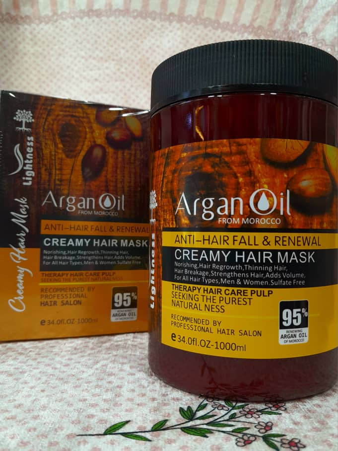 ماسک مو روغن آرگان لایتینس